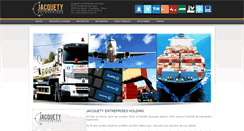 Desktop Screenshot of jacquety-entreprises.com