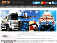 Tablet Screenshot of jacquety-entreprises.com